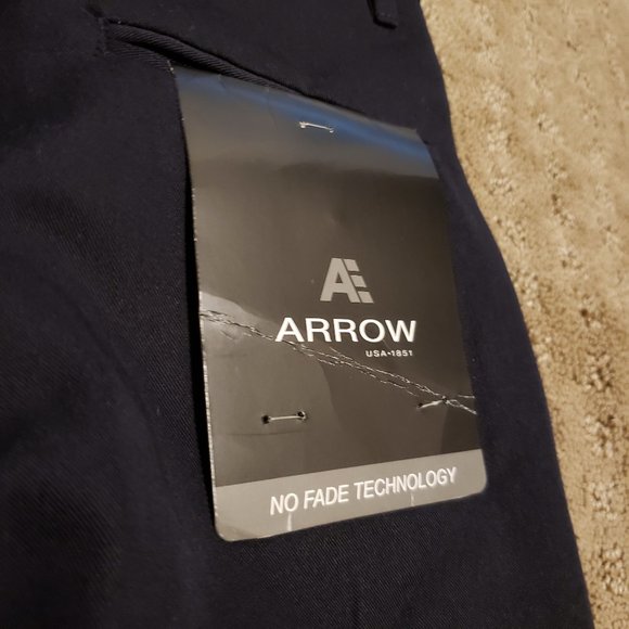 Arrow Pleated Dress Pants Navy Blue Women's 14 | 27x28 Business Formal Brand New - Picture 4 of 9